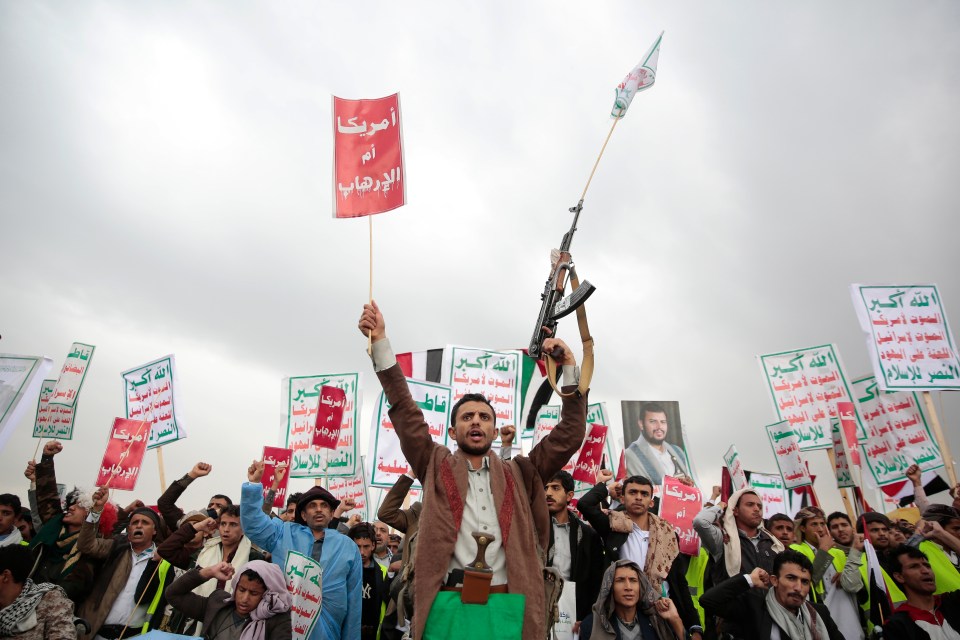 The Houthi rebels claim that their attacks are in support of Palestinians