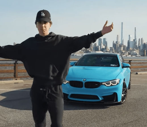 The teen bought his first motor at 16 – a BMW M4