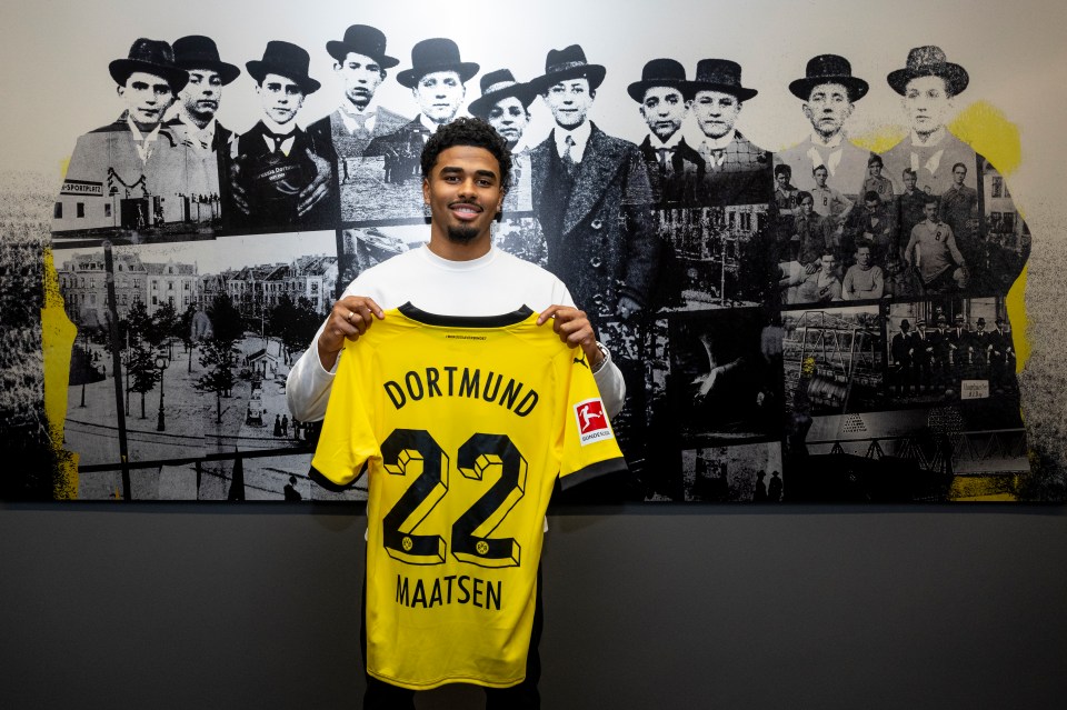 Ian Maatsen has completed a shock loan move to Borussia Dortmund