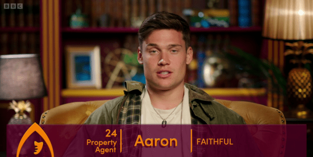 Aaron won the show last series