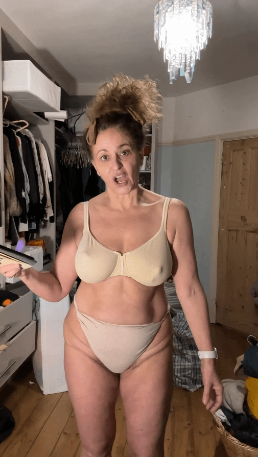 Nadia Sawalha stunned fans as she stripped off to reveal her "real body"