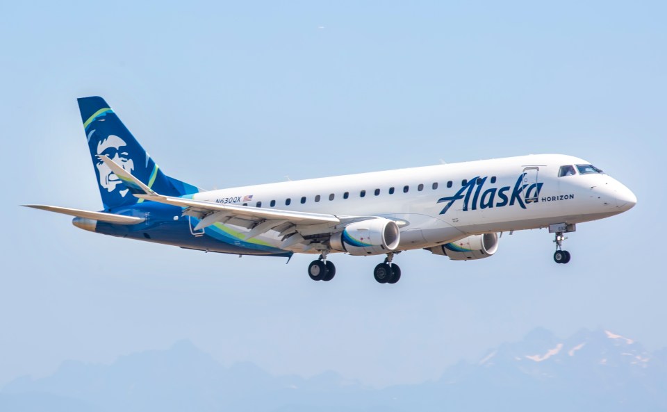 The Alaska Airlines flight was plunged into chaos less than an hour into its journey