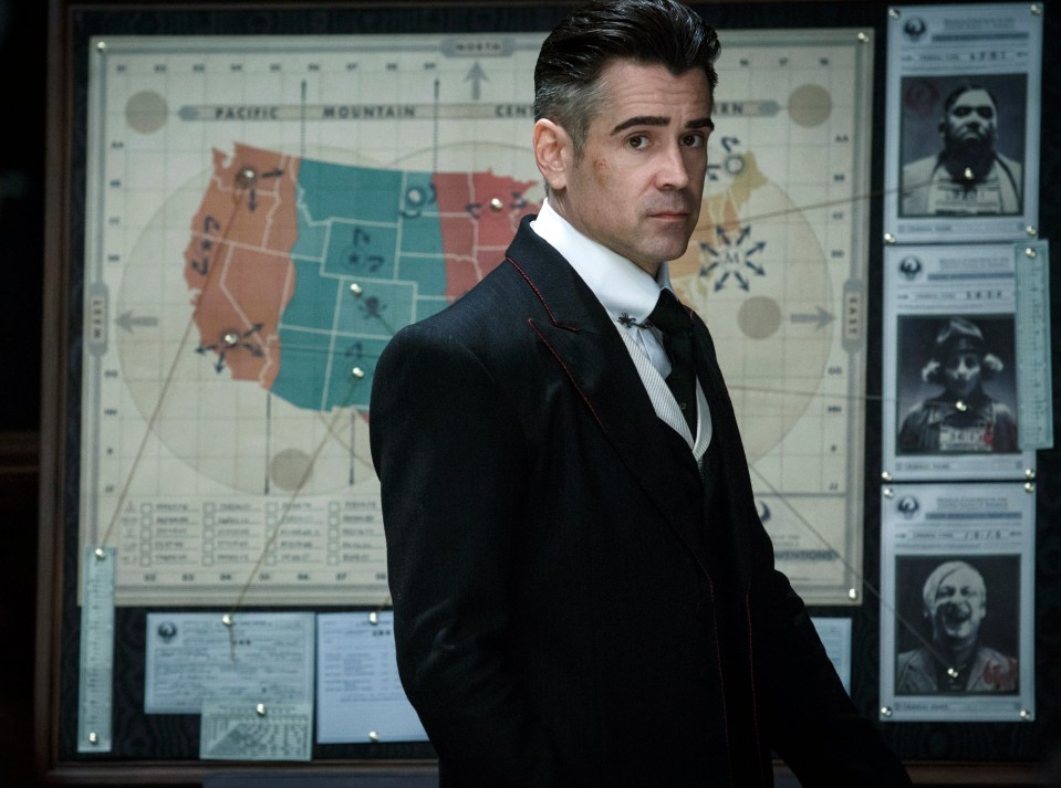 Colin Farrell plays Percival Graves in Fantastic Beasts and Where to Find Them