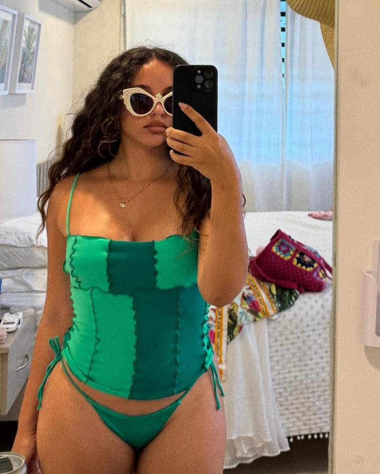 Jade Thirlwall showed off her curves on holiday in Costa Rica