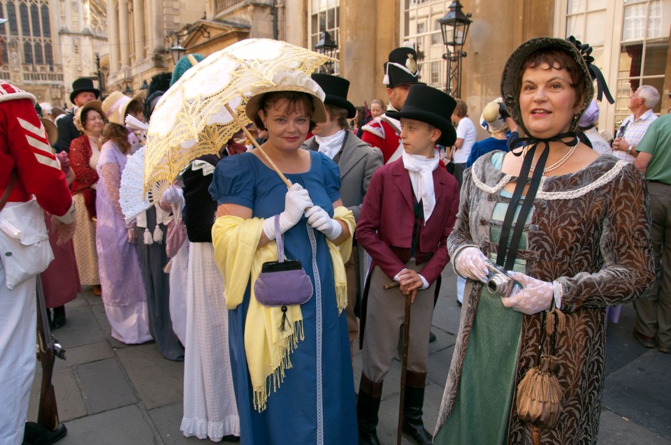 Jane Austen Festival held annually in Bath