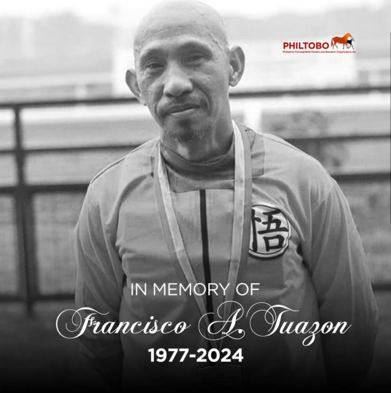 Friends, family and racing fans were quick to express their sorrow after learning of Tuazon's sad passing