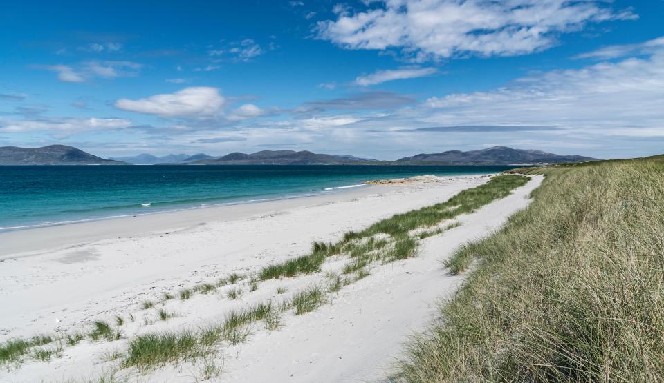 West Beach in Berneray was the only beach in Scotland to make the list