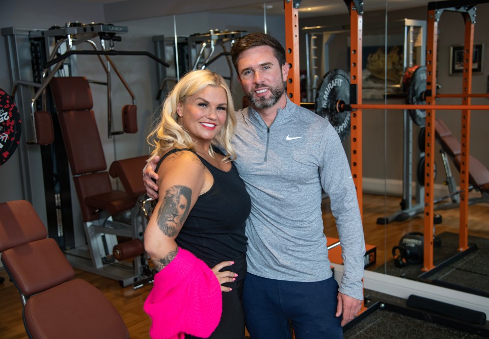 She also paid tribute to her partner Ryan Mahoney who helped her with their fitness platform