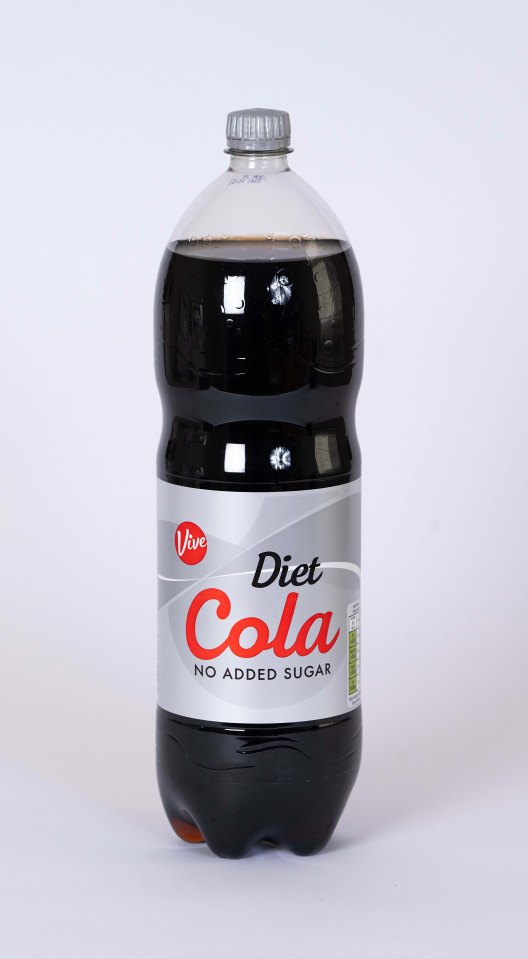 Aldi diet cola is extremely fizzy