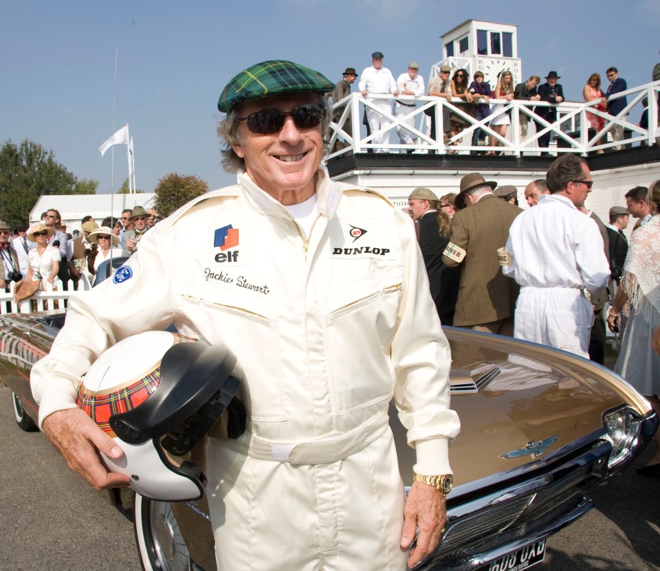 Jackie Stewart drove the Lotus Cortina