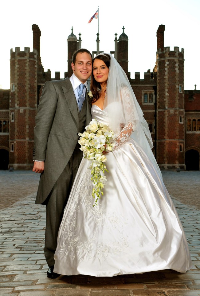 Her sister Sophie married Lord Frederick Windsor in 2009