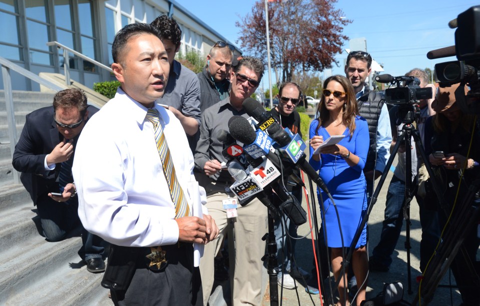 Vallejo Police's Lt. Kenny Parks told the press they could not 'substantiate any of the things' they were told by Aaron