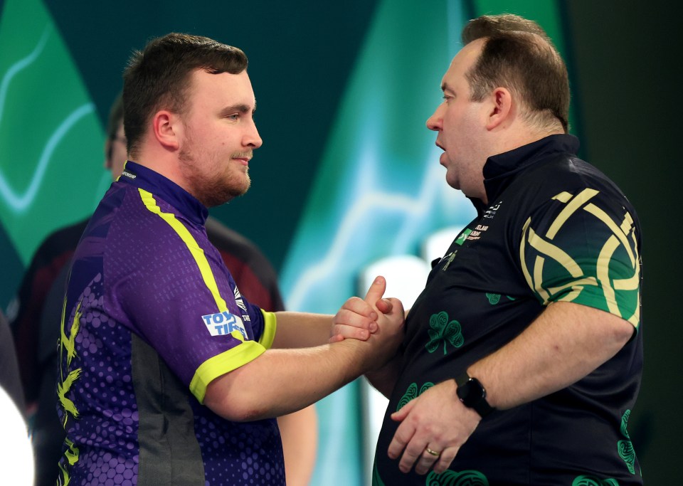 The teenager easily overcame Brendan Dolan