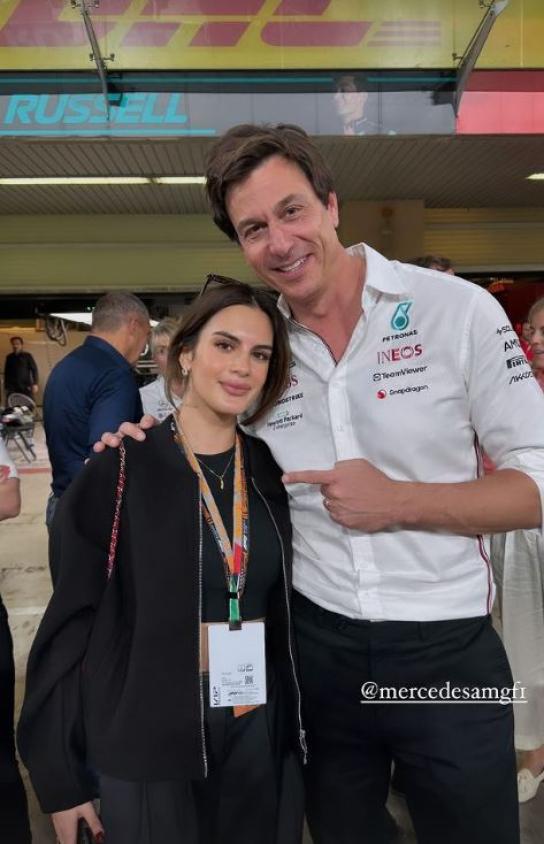 Her outings have seen attend a number of events including Formula 1