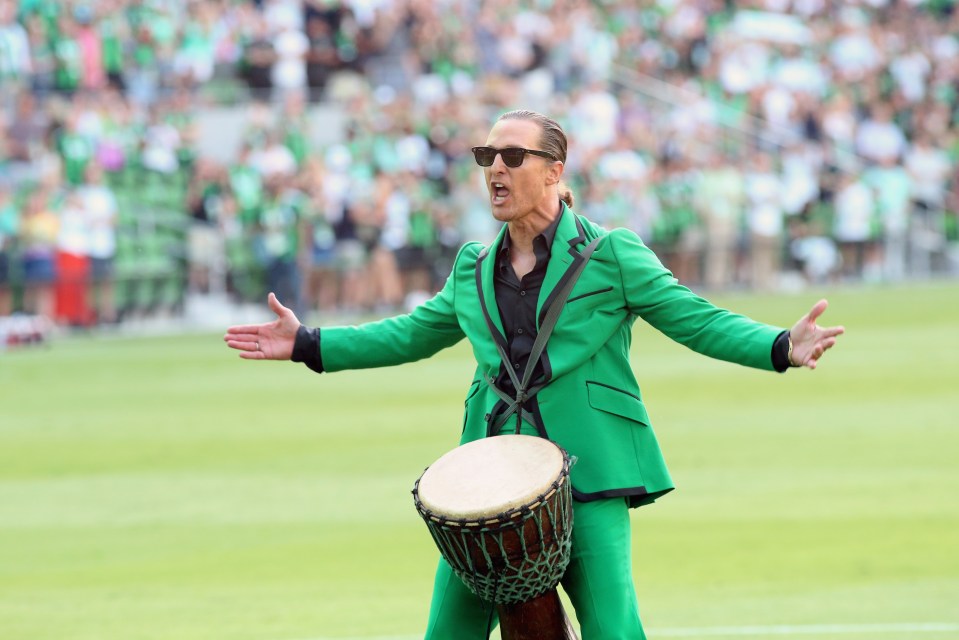 Austin FC fan chants are often led by investor Matthew McConaughey