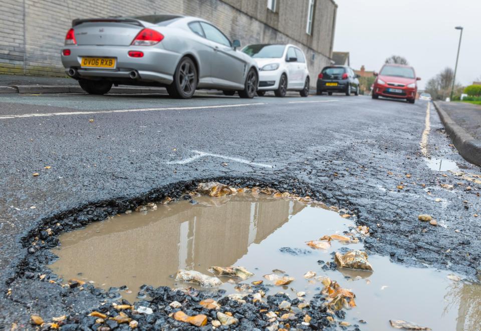 Hitting a pothole can cause damage to your vehicle and leave you with a hefty garage bill