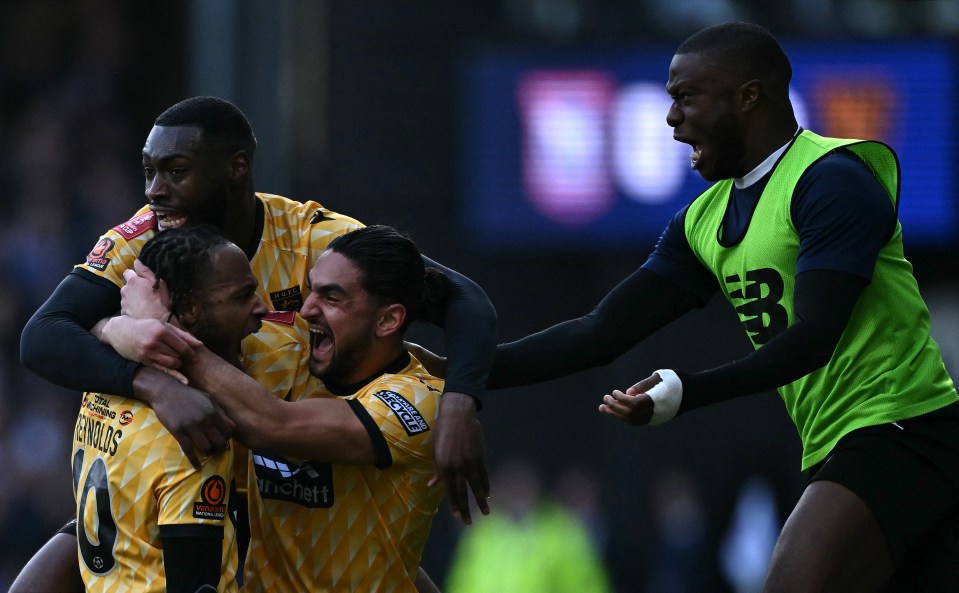 Both goals provoked wild scenes of celebration