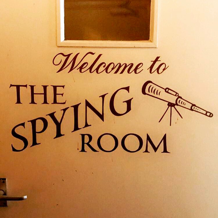 The Spying Room provides the chance to look out on the British Intelligence Services