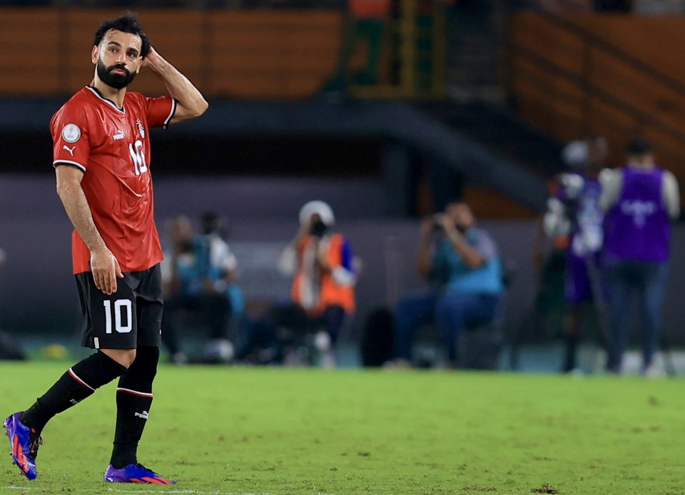 The forward will miss the round of 16 if Egypt qualify