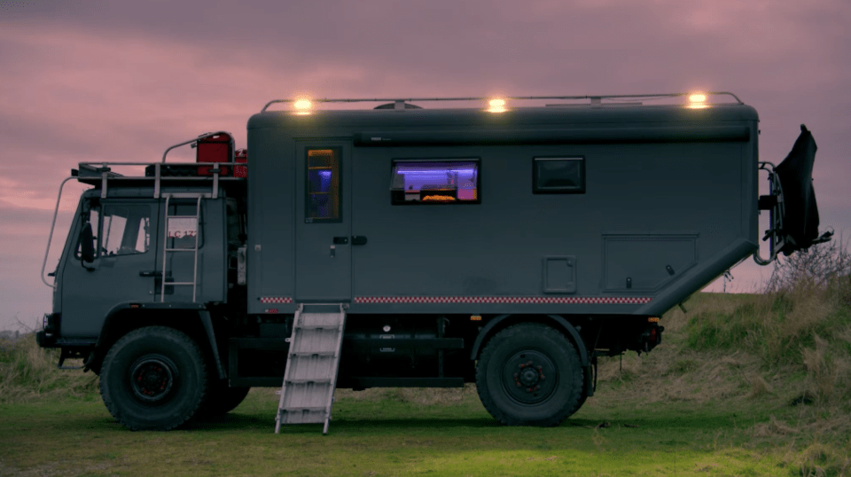 Paul often takes his vehicle to the Peak District for overnight stays