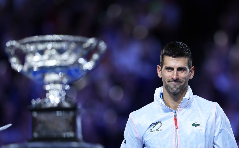 Novak Djokovic took home the 2023 Australian Open trophy