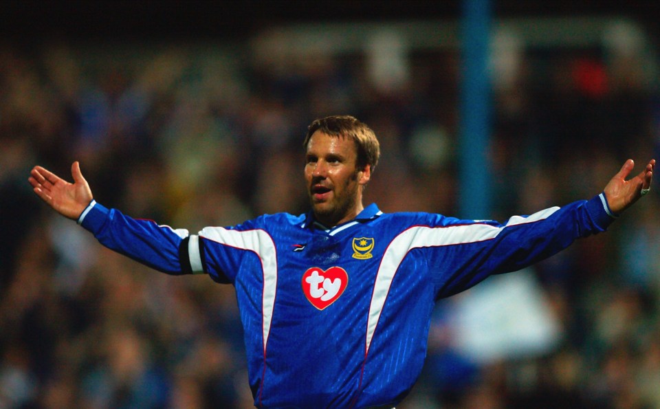 Paul Merson signed for Portsmouth in 2002