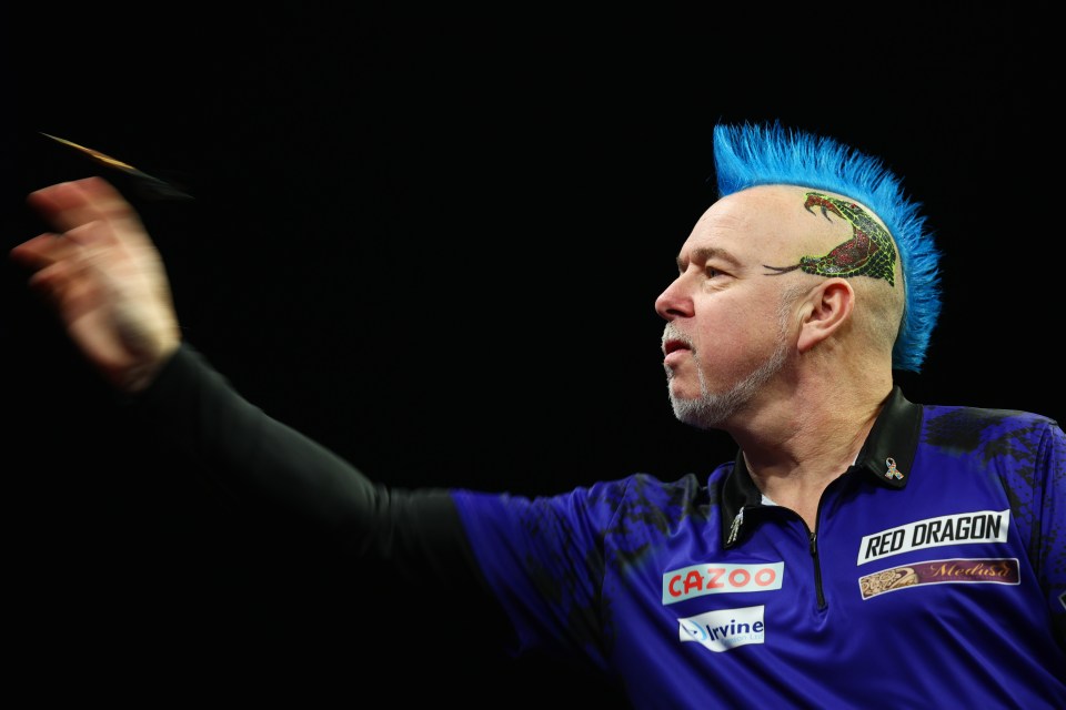 Peter Wright is Lucas' favourite player