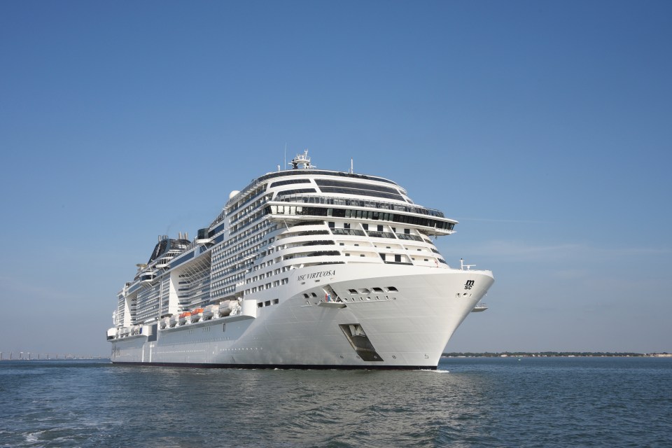 MSC Virtuosa has a 6k passenger capacity