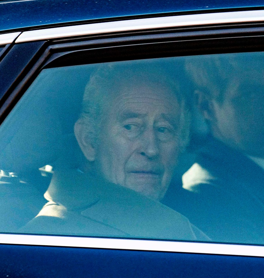 Charles was seen for the first time since it was revealed he faces prostate treatment