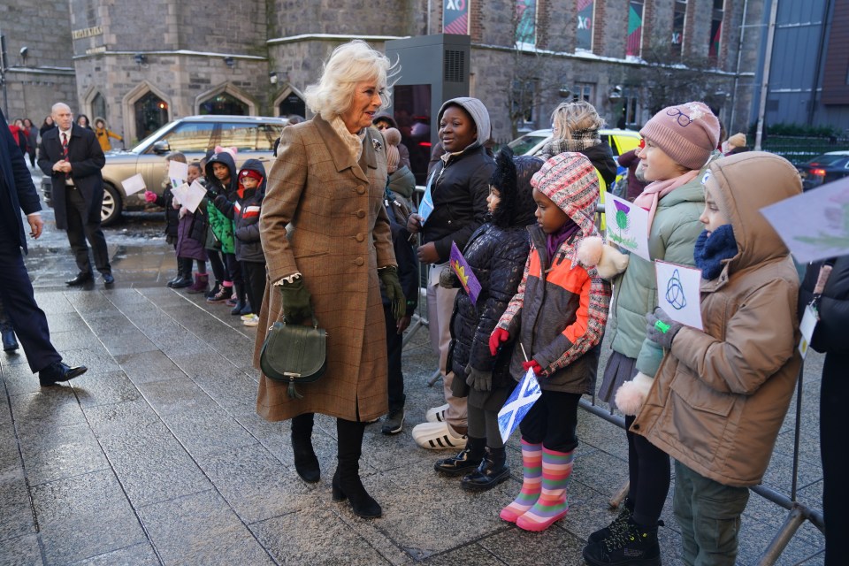 Queen Camilla revealed her husband the King is ‘fine’