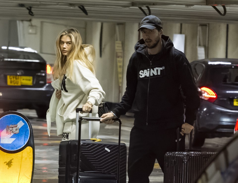 They had been dating since last September, but Arabella's romance with the Man City star came to an end in the New Year