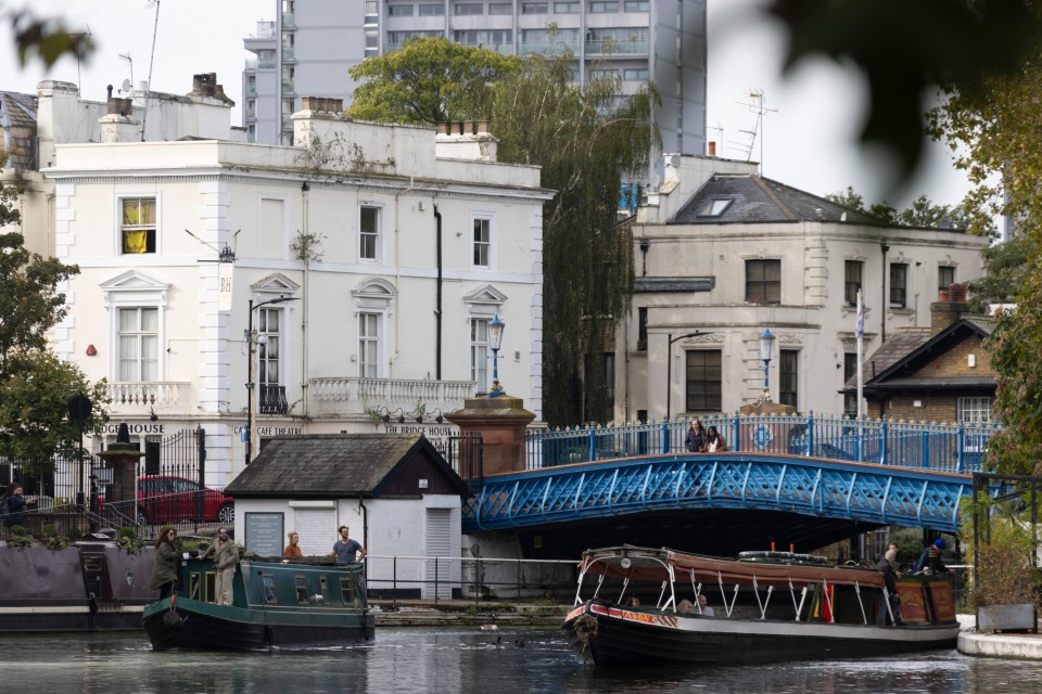 Many choose to live on the boats as they can't afford housing in the capital