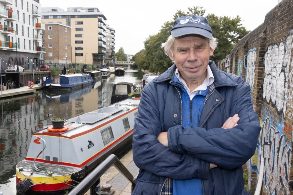 John Daniels, 71, is a Canal and River trust Volunteer Lock-keeper