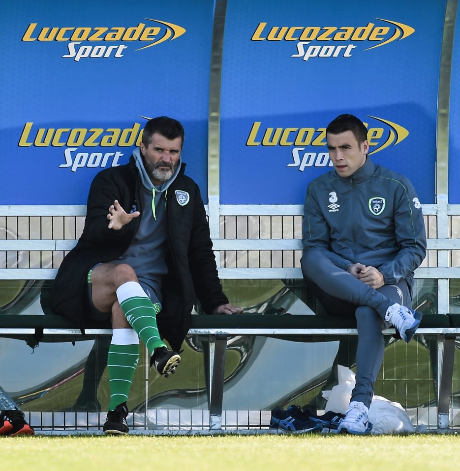 Keane was the Republic of Ireland assistant manager while Coleman was in the squad