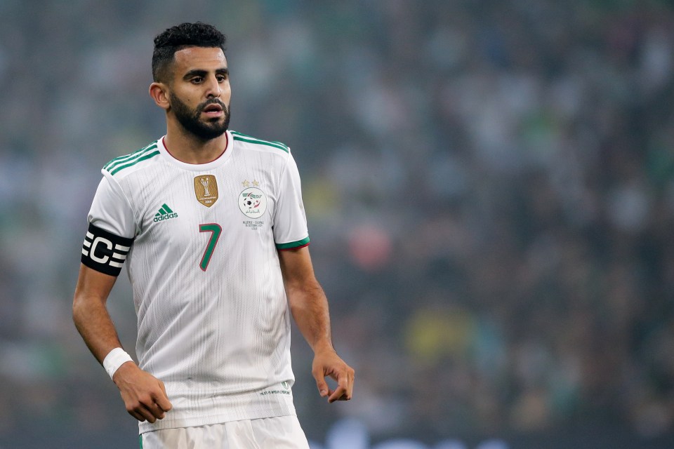 Riyad Mahrez will captain Algeria