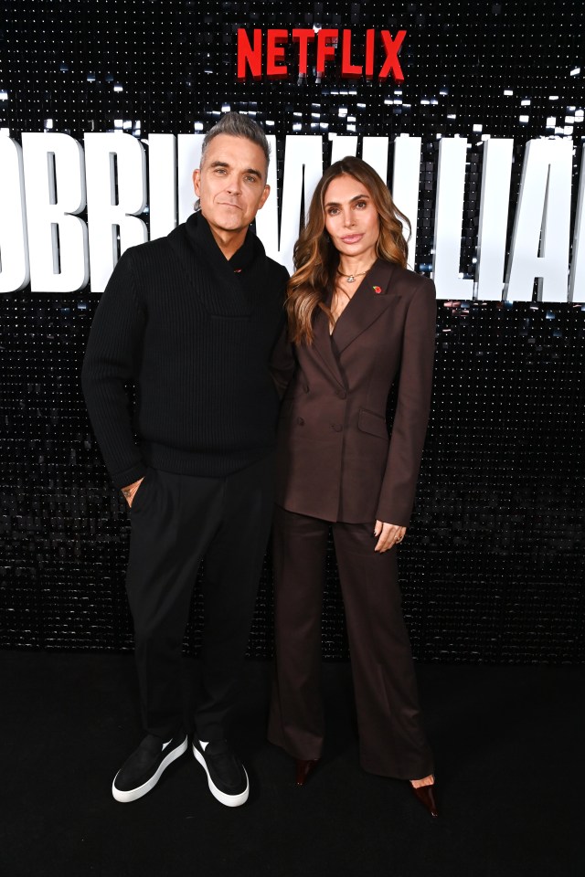 Ayda was on a night out with husband Robbie Williams when she fell ill