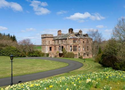 The pair moved into 16th-century Robgill Tower near Dumfries for £650,000