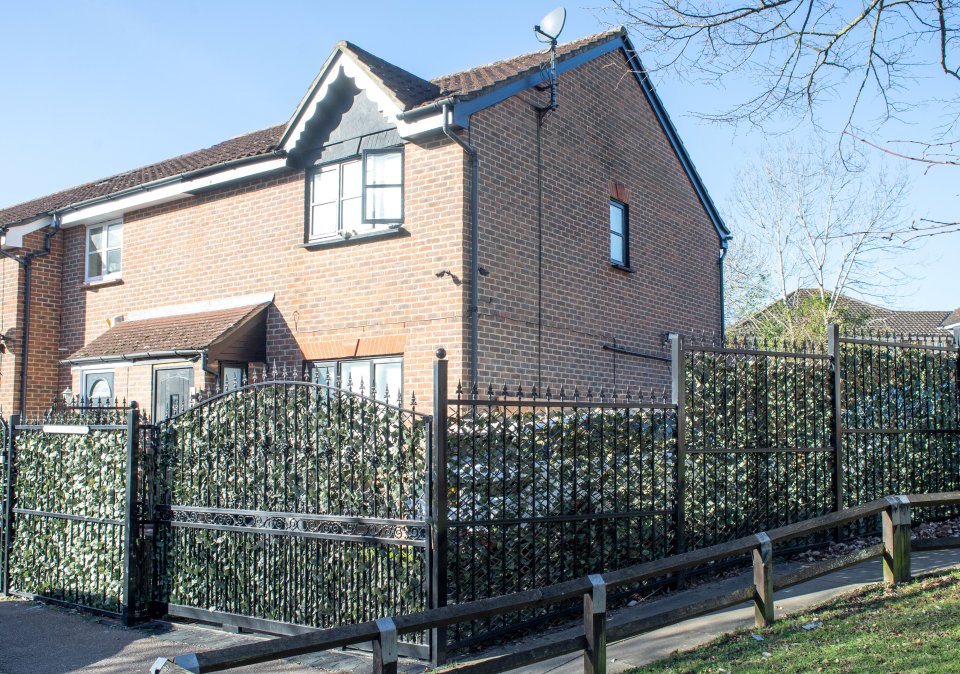 He has been ordered to tear down this privacy fence at his home in Essex