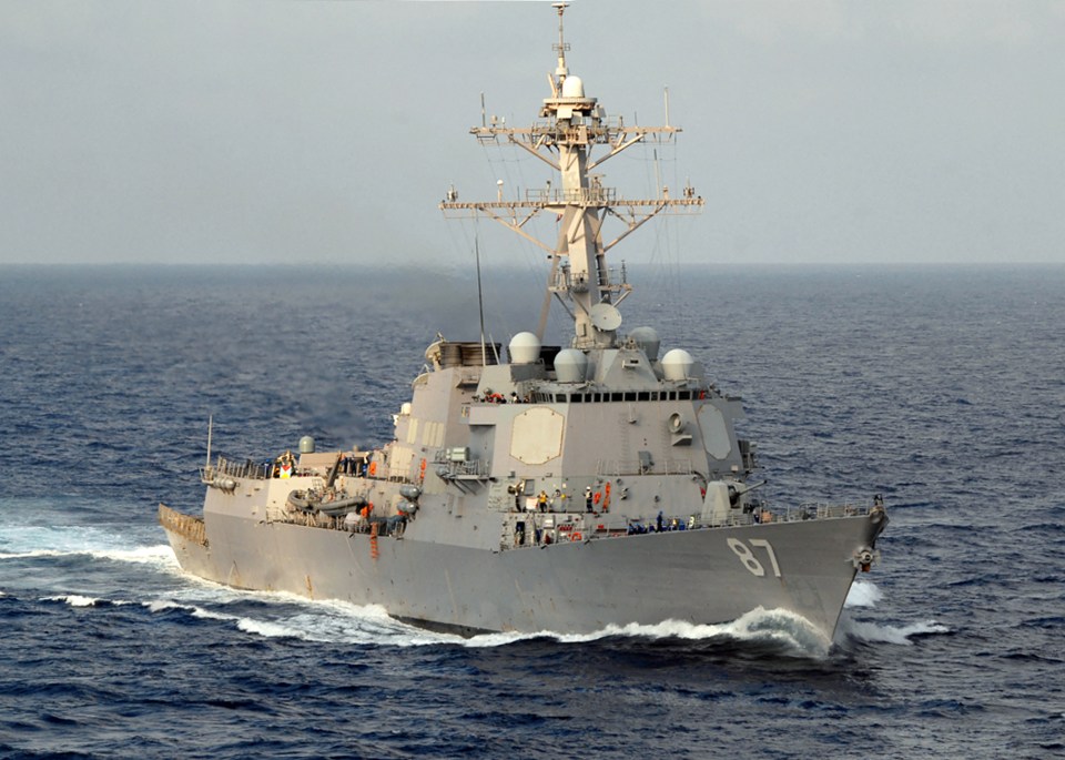 A Houthi missile was fired at American destroyer USS Laboon in the Red Sea on Sunday