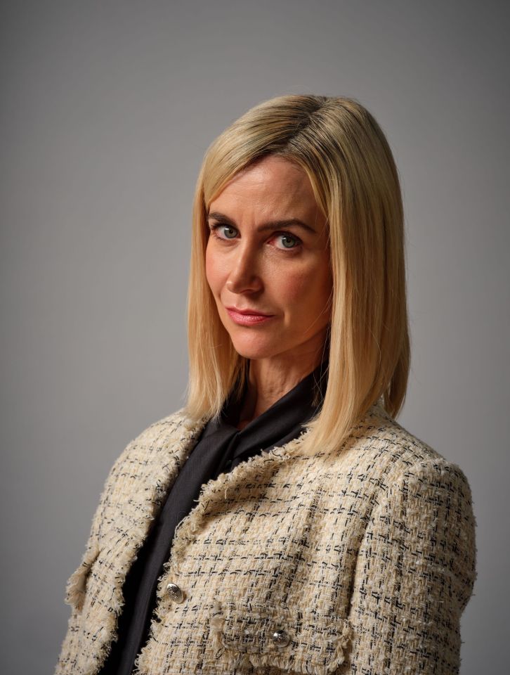 Angela Van den Bogerd is played by Katherine Kelly in Mr Bates vs the Post Office