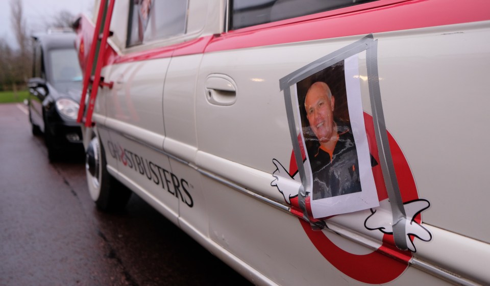 Barry Carr was still making people smile on the day of his funeral