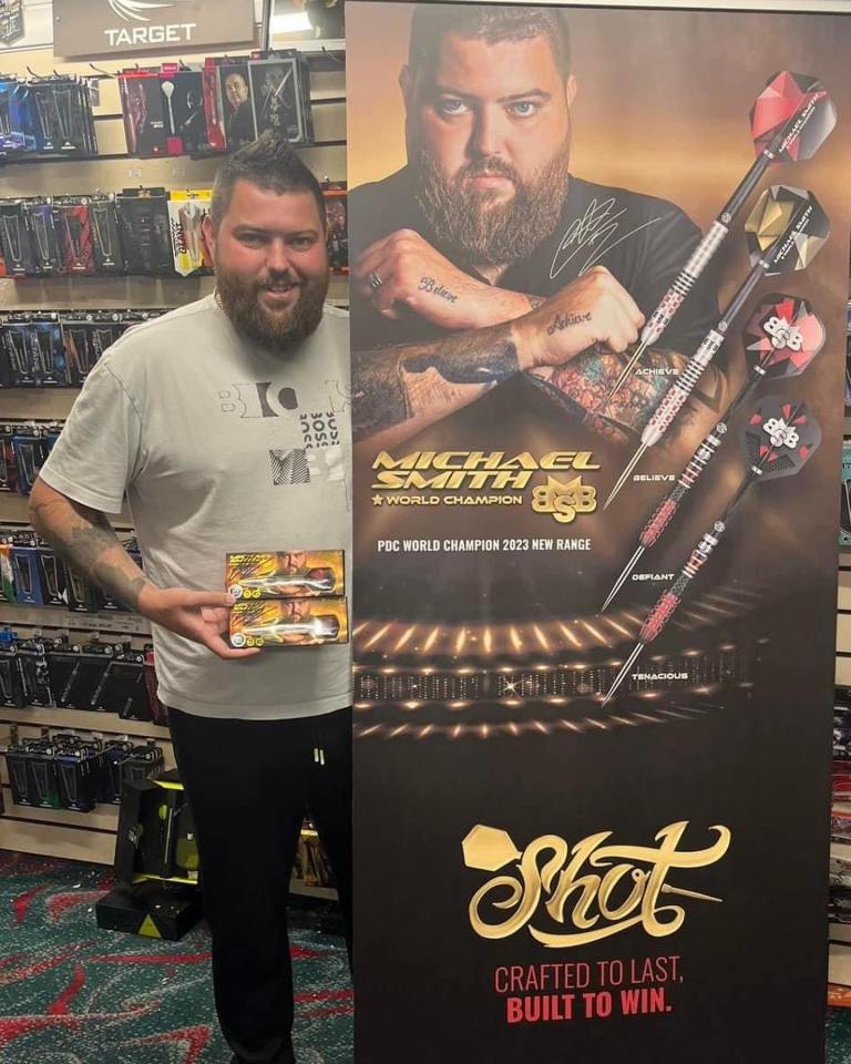 World champion Michael Smith has practiced at the St Helens shop