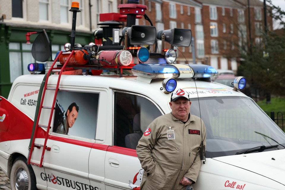 Stan Yannetta says his Ghostbusters-themed car is the most popular