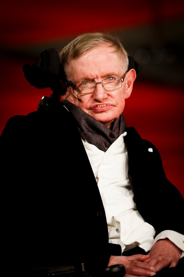 Hawking died in 2018 at the age of 76