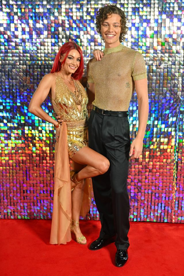 Bobby Brazier and pro dance partner Dianne Buswell are ready for the first performance of the Strictly tour