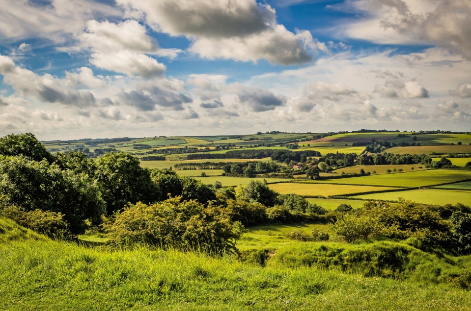 The Lincolnshire Wolds is an Area Of Outstanding Natural Beauty