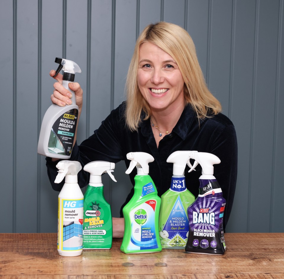 Lynsey tried best-selling mould sprays to see which was most effective