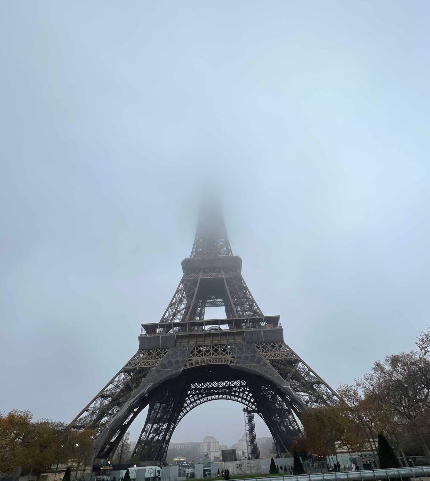 The Eiffel Tower in Paris, France