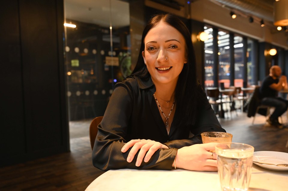 Sarah Adair told how she had served the footballer lunch before he invited her to party with him