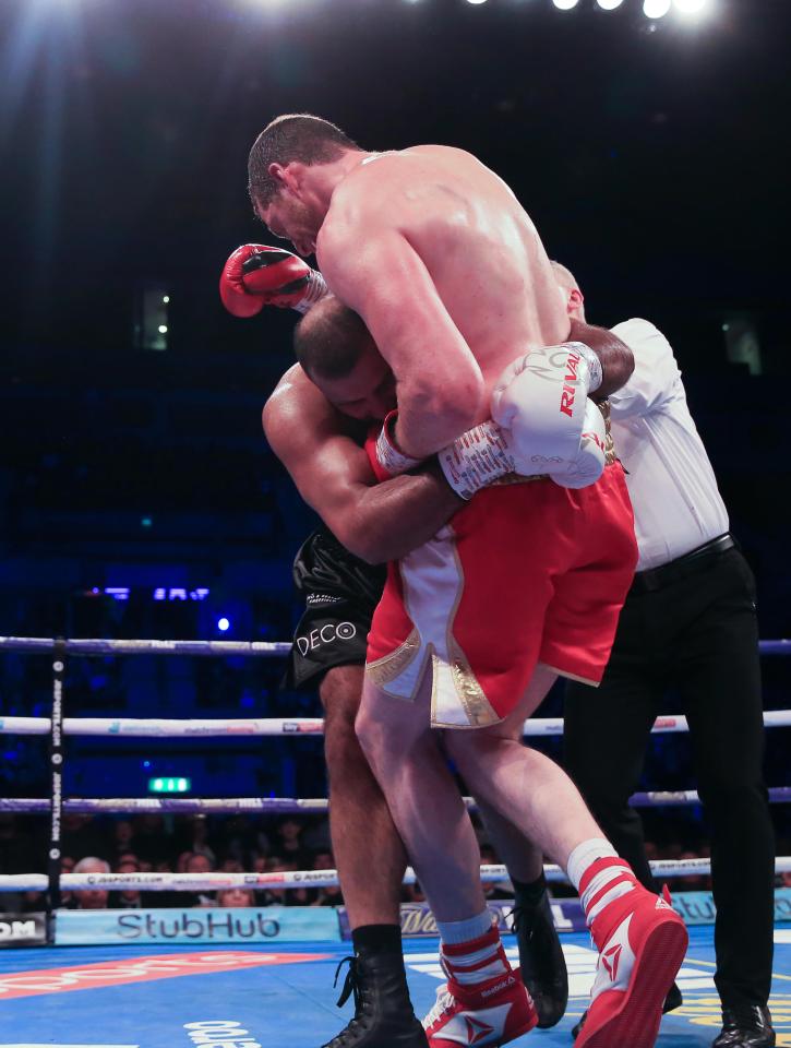 He was previously banned for six months after being disqualified for biting David Price